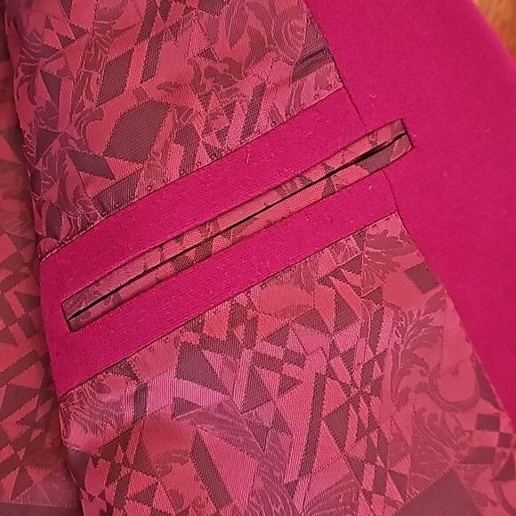 Versace Mens Sport Jacket Boyfriend Date Night Light Spring Cocktail Party Sz 52 - Picture 10 of 15